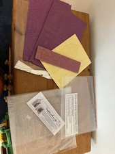 4 X Double Sided Embossing