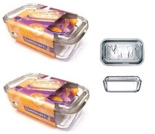 2 x Luminarc Embossed Cow