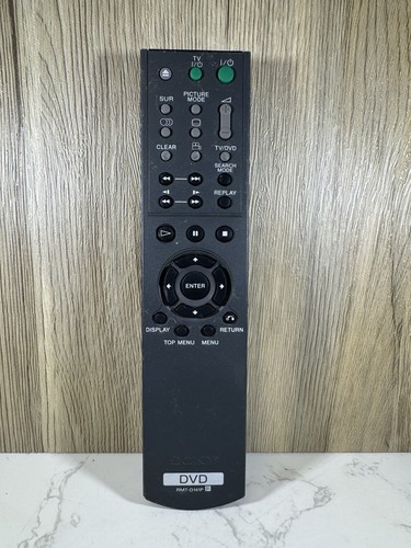 Sony rmt d141a - rmt-d141p, dvd
