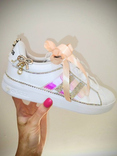 Adidas custom bling - **,
