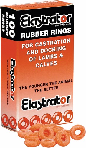 Elastrator rubber rings for - elastrator,