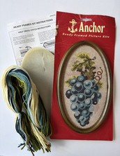 Grapes Tapestry Kit Anchor