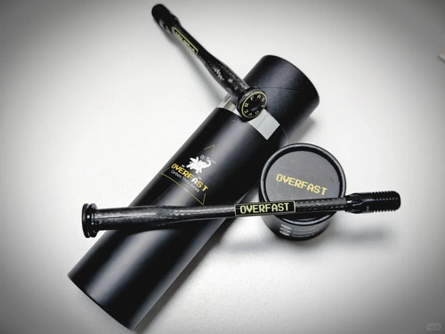 Overfast carbon thru axles - carbon,