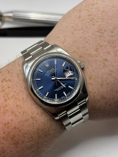 Rolex datejust 36mm watch - rolex,