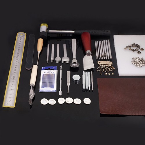 62pcs leather craft - craft, tools