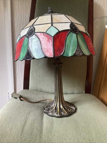 Antique brass stained glass - brass,