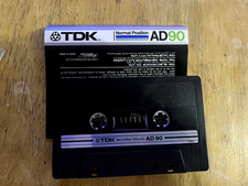 used CASSETTE tape - TDK AD90