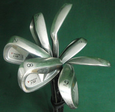 Set Of 7 x Yonex V-mass 270 Irons 5-SW Uniflex Steel Shafts Yonex Grips
