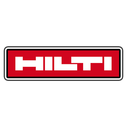 Hilti logo sticker - hilti,