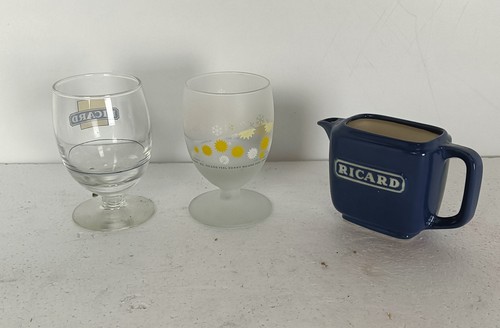 French ricard glasses plus - french,