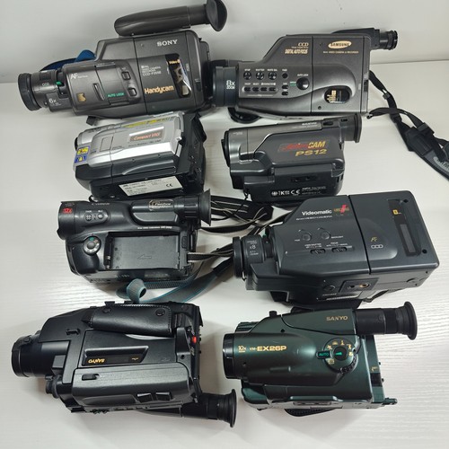 Vintage vhsc video cameras - 8x,