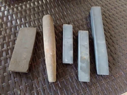 Vintage oil stone sharpening - ,