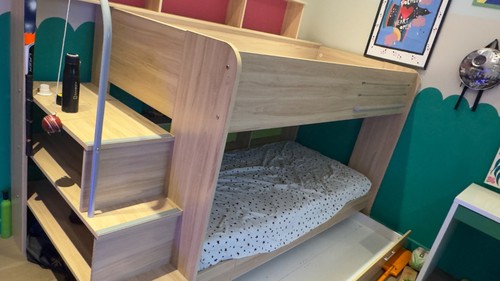 Gltc bunk bed - steps, and
