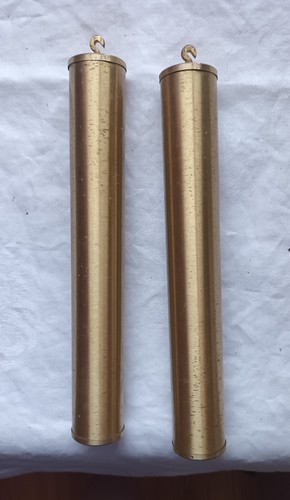 Antique brass cased lead - 2,
