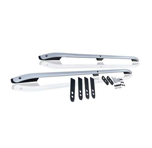Silver aluminium roof - silver,