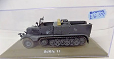 SDKFZ 11 GERMAN WWII HALF TRACK IN GREY  1:43 SCALE BY ATLAS