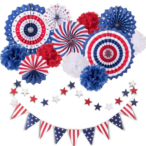 Whaline 14pcs patriotic - 14pcs,