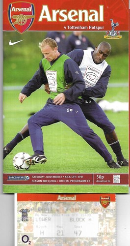 Arsenal tottenham hotspur 8 - v,