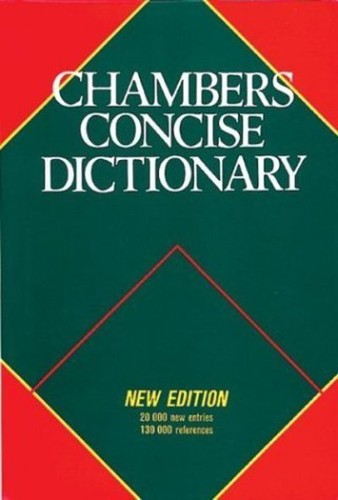 Chambers concise dictionary - ,
