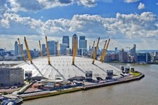 O2 Arena Canary Wharf London Docklands Skyline Cityscape Photograph Picture