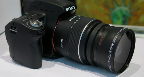 Wide angle macro lens - macro, sony