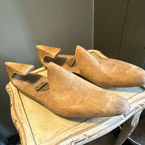 Vintage wooden shoe - vintage, pair