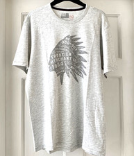M&S North Coast Crew Neck T Shirt Pale Grey  - Medium - Marks & Spencer