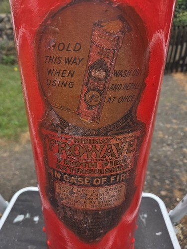 Vintage fire extinguisher - vintage,