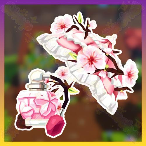 Sakura parasol set flee - parasol,