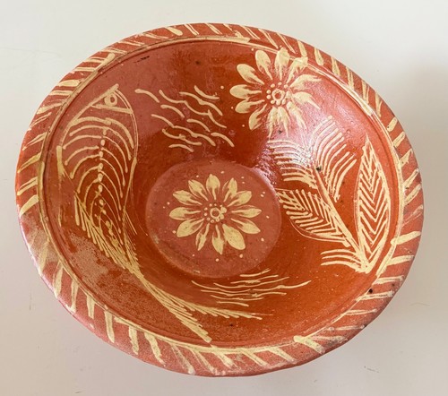 Large antique slipware - large,