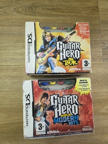 Nintendo guitar hero bundle - ds,