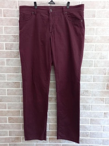 Men brax jeans burgundy - jeans, /