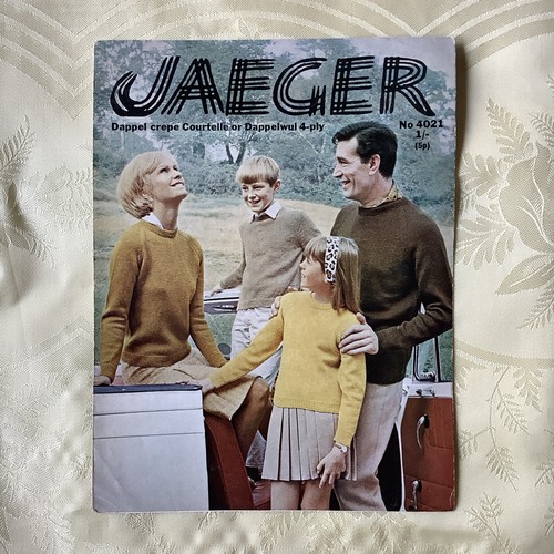 Jaeger vintage knitting