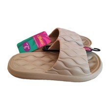 Ladies sliders, Ecru Beige, UK