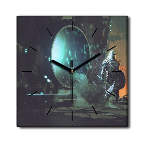 Silent clock canvas wall - silent,