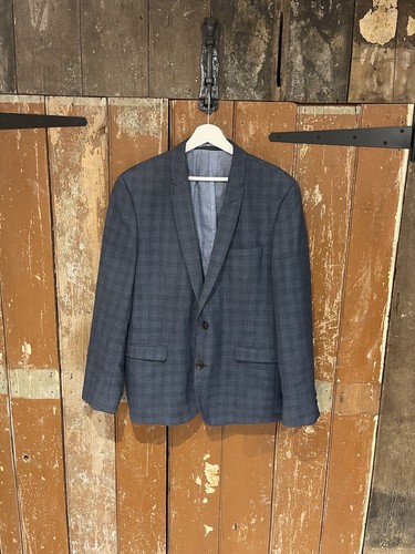 Suit jacket blazer - blazer, blue