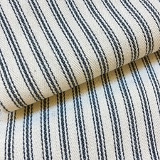684. GREY Herringbone TICKING 100% Cotton Fabric, 210cm/ 82inch wide
