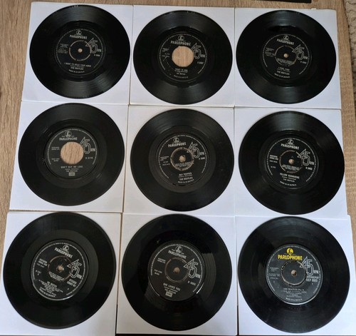 Beatles vinyl singles - beatles,