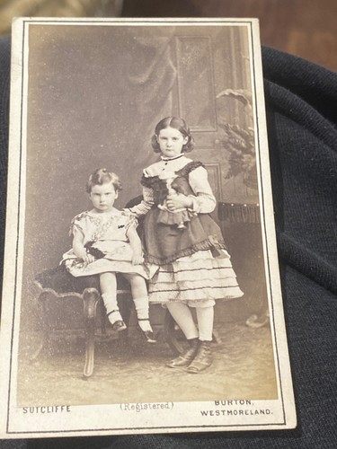 Antique cdv photo - cdv, pretty