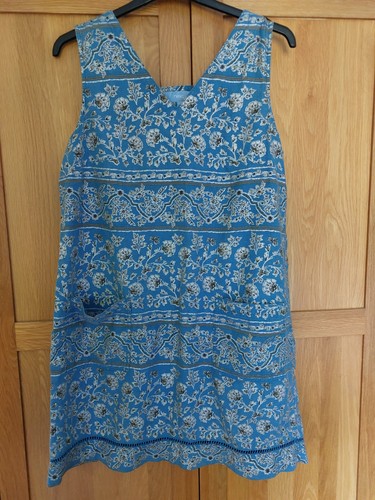 Next blue linen - blue, dress