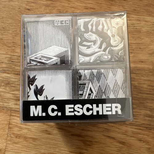 Boxed escher block puzzle - block, set