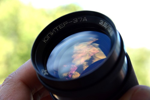 Soviet lens jupiter - lens, jupiter-37a