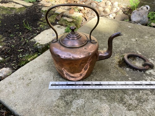 Copper kettle vintage - kettle,