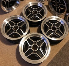 Ford Escort mk1 mexico RS2000 alloy wheels 1975  X 4 RS 4 spoke rims  5.5 x 13
