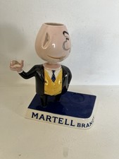 1950s Vintage Martell Brandy China Advertising Back Bar Figure Figurine Man Cave