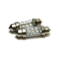 2x Vauxhall Calibra Bright Xenon White LED Number Plate Upgrade Light Bulbs