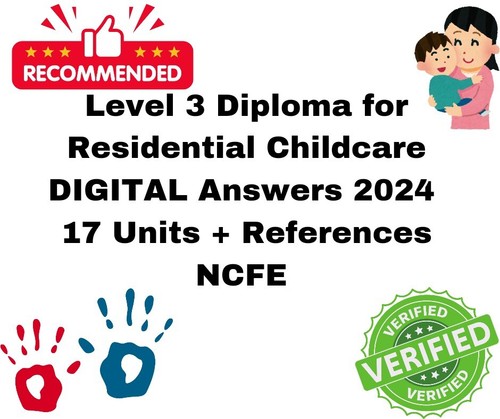 Residential childcare diploma - ,