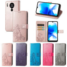 Magnetic Flip Wallet Leather