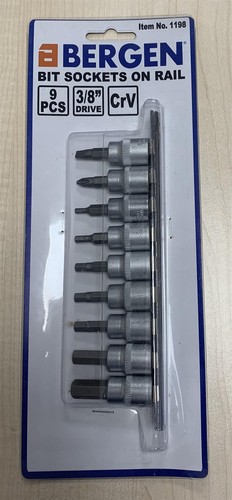 Bergen hex bit - socket, set
