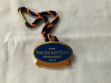 Horse Racing Members Enamel